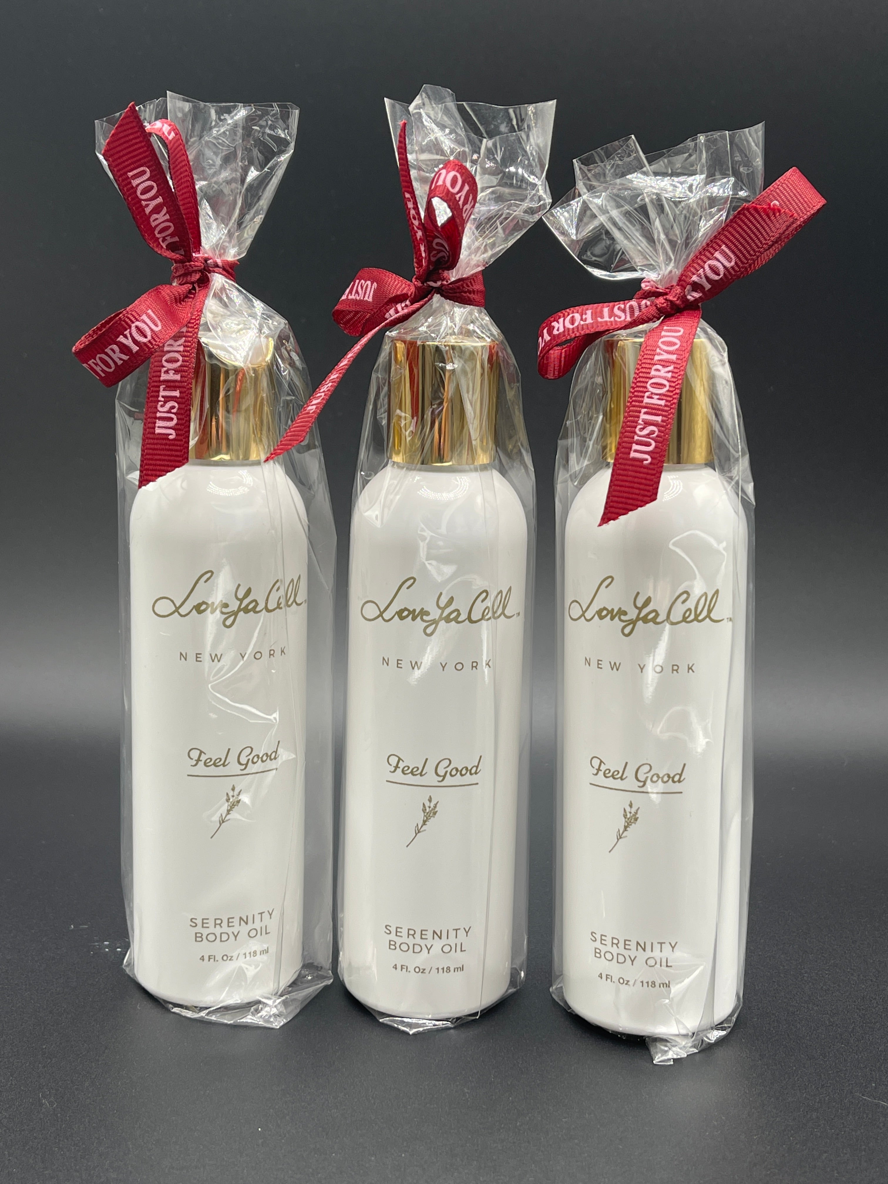 Set of 3 Serenity Body Oil California Rose & Lychee 118 ml sale 3