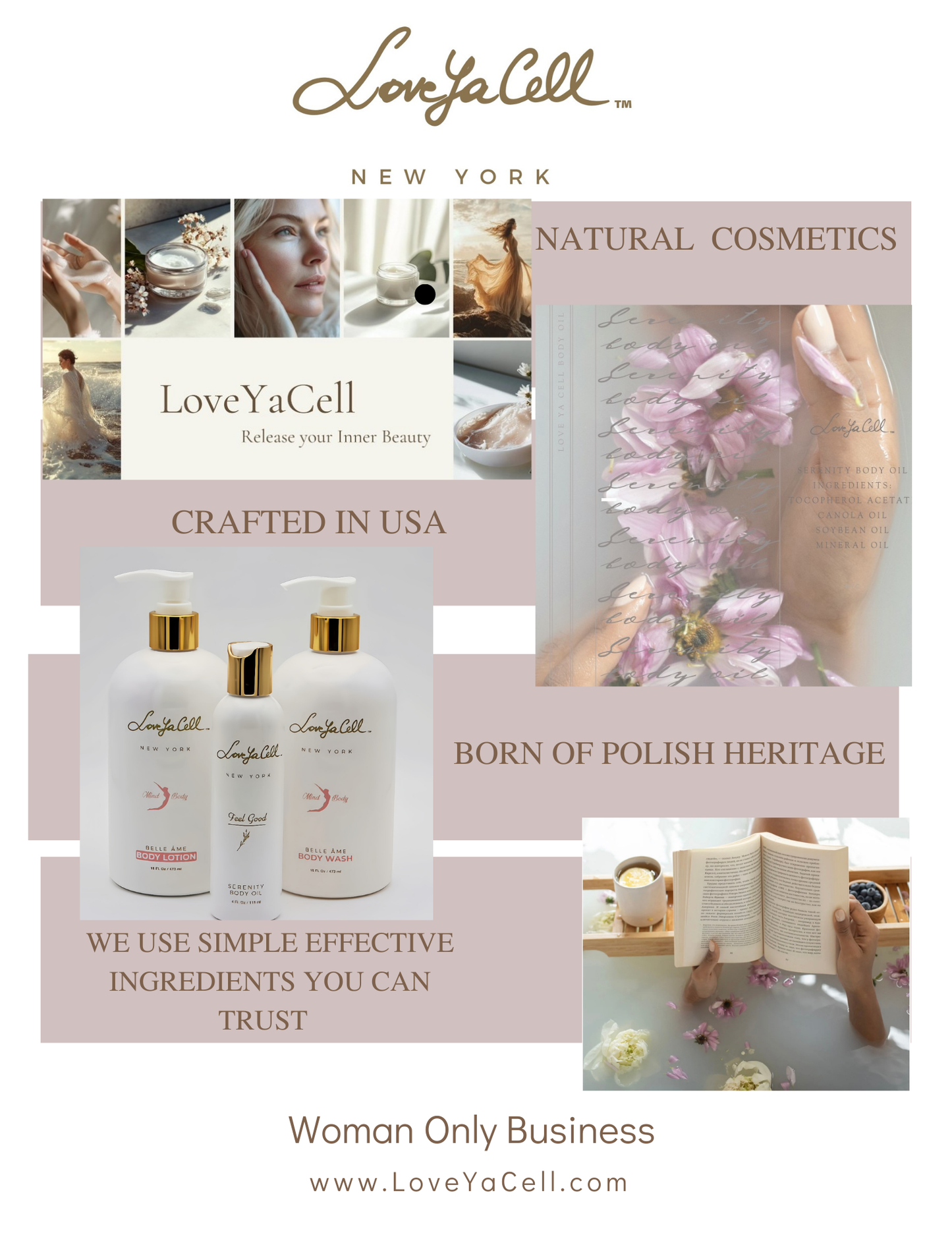 Belle Ame Body Care Set / 3 pc for 50$