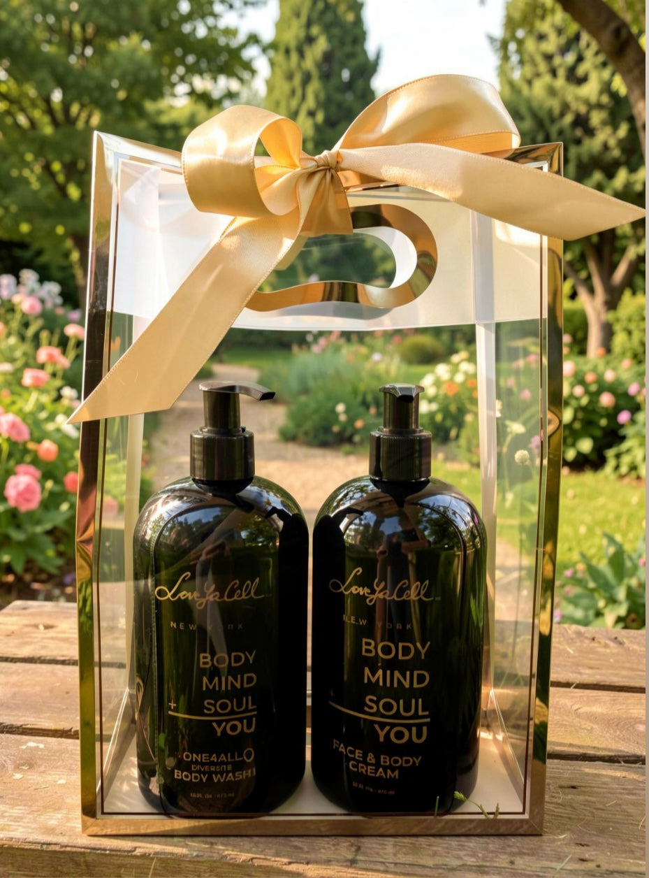 DIVERSITE ONE4ALL Body Wash & Body Lotion scent Vanilla and Moroccan oil for 40$ 473 ml each(16oz)