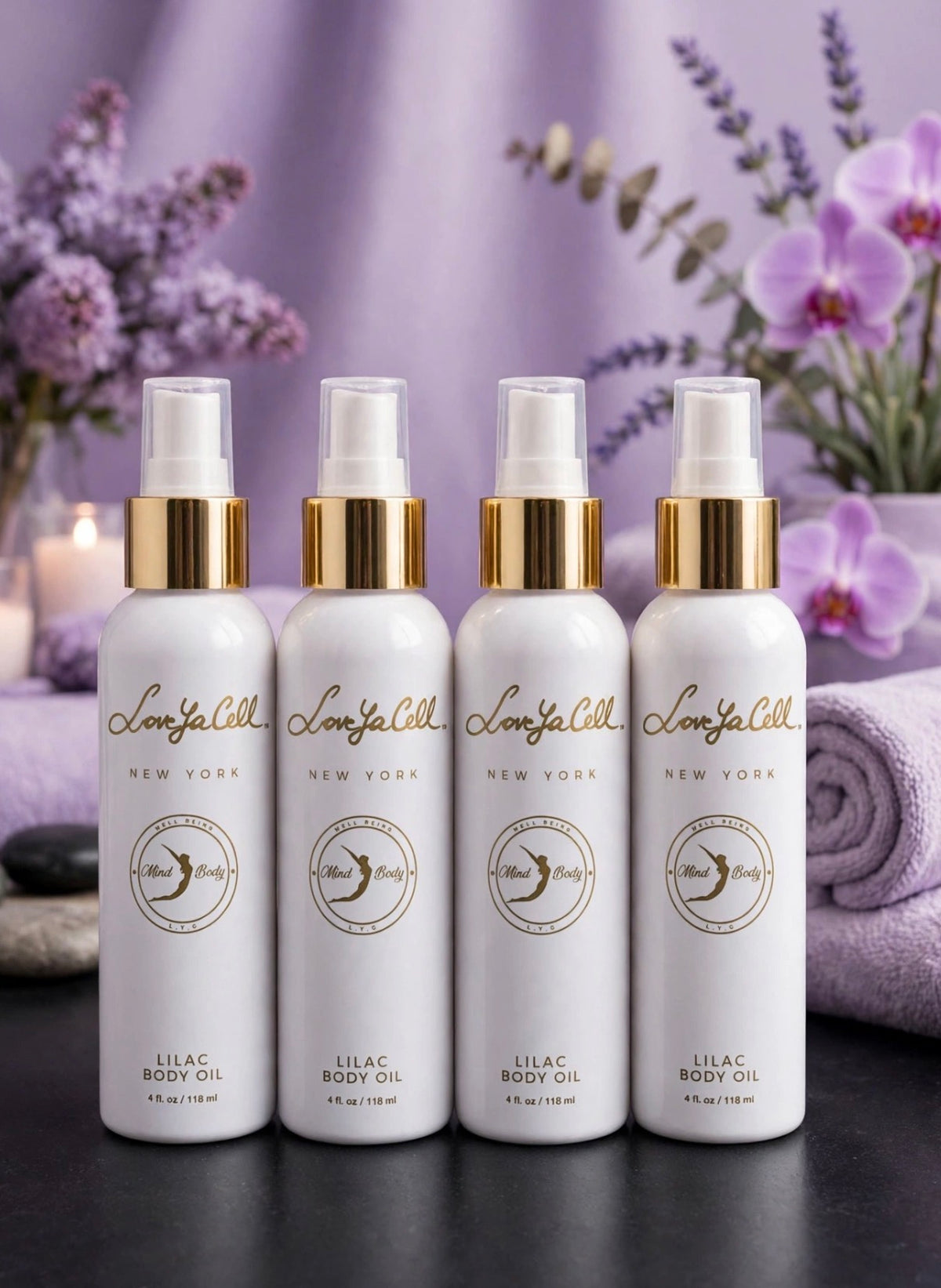 Lilac Body Oil 118 ml (4oz) 15$