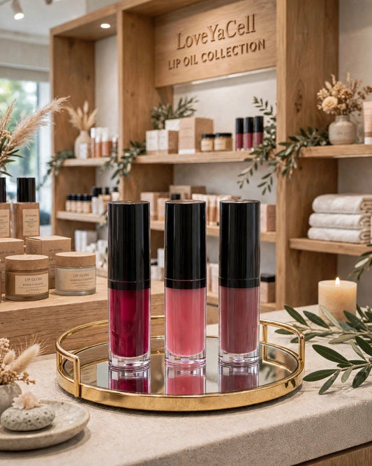 Lip Glow Oil Trio (Sheer Hot Pink,Sheer Pink & Love Letter)
